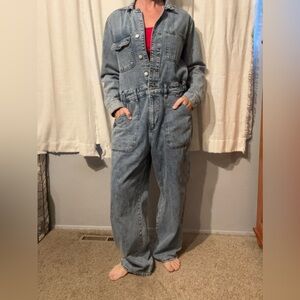 Universal Thread denim coveralls